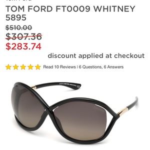 Tom Ford polarized sunglasses